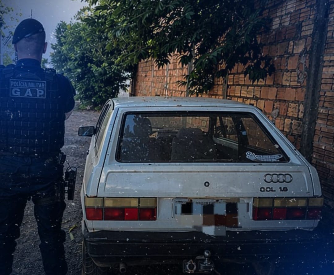 Carro abandonado há mais de 20 dias é localizado com sinais de adulteração em Barra do Garças