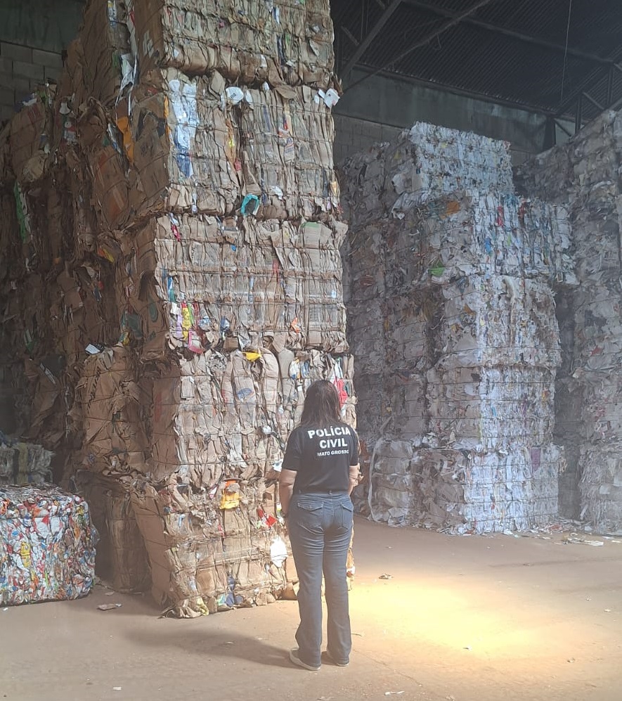 Polícia Civil descarta aproximadamente 3,4 mil quilos de documentos que perderam a validade