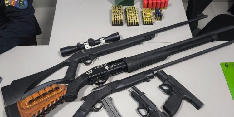 Operação Território Livre prende 35 pessoas e apreende 8 armas na região de Tangará da Serra