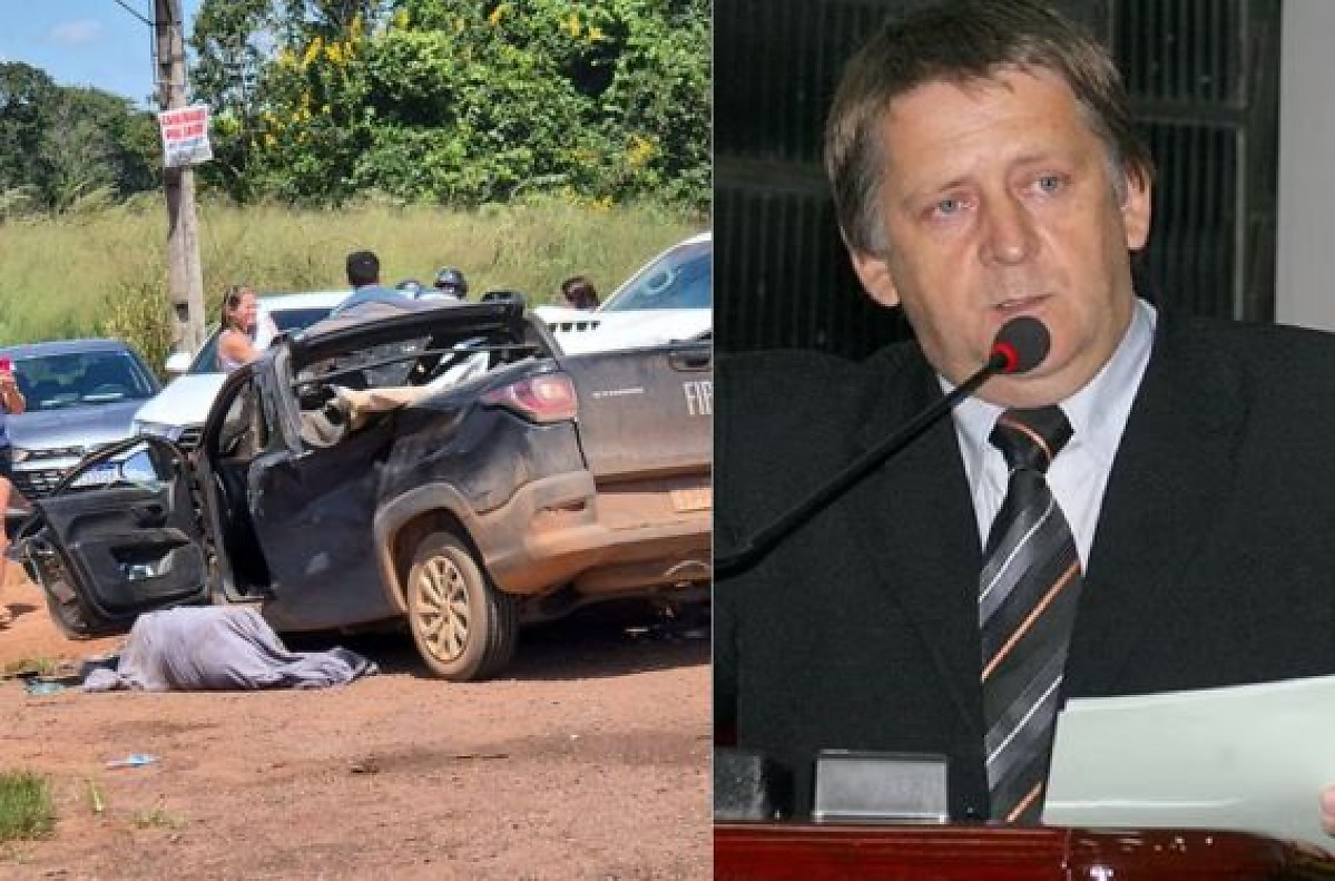 Presidente da Câmara de Sinop morre em grave acidente na BR-163; vídeo