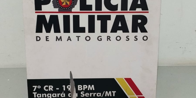 Polícia Militar prende homem por tentativa de feminicídio em Tangará da Serra