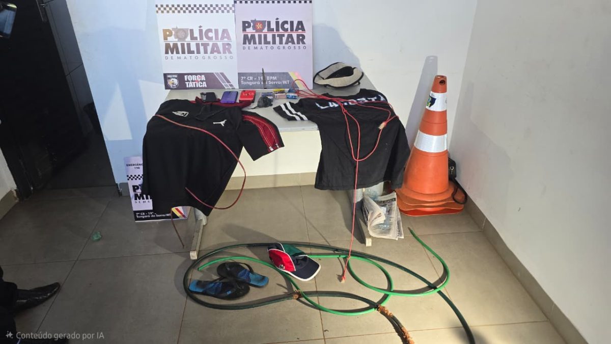 Polícia Militar impede execução de jovem e prende dupla de faccionados por sequestro e tortura