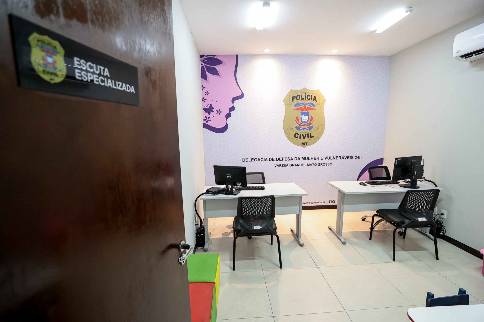 Plantão 24 horas da Delegacia Especializada em Várzea Grande reforça proteção às mulheres e vulneráveis