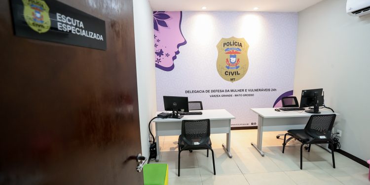 Plantão 24 horas da Delegacia Especializada em Várzea Grande reforça proteção às mulheres e vulneráveis