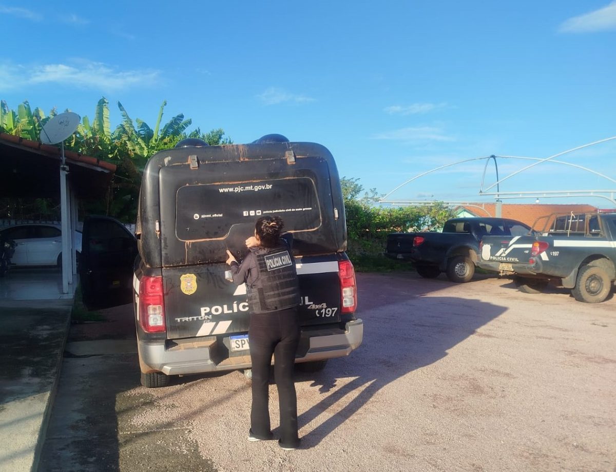 Polícia Civil prende homem com mandado de prisão em aberto por estupro de vulnerável em Jauru