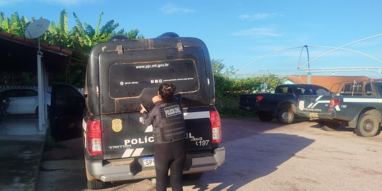 Polícia Civil prende homem com mandado de prisão em aberto por estupro de vulnerável em Jauru