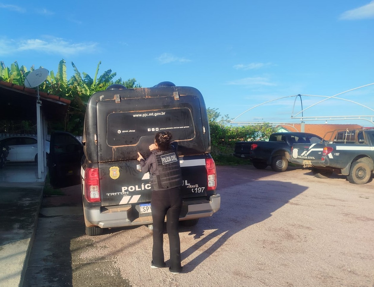 Polícia Civil prende homem com mandado de prisão em aberto por estupro de vulnerável em Jauru