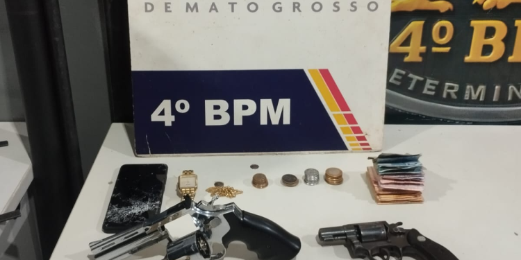 Polícia Militar intercepta roubo à residência e prende três homens em Várzea Grande