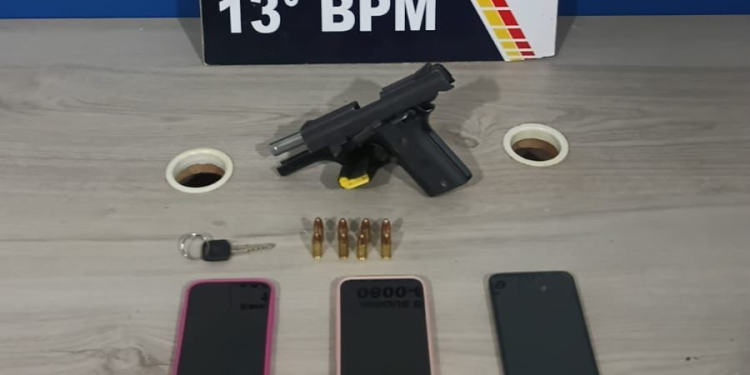 Polícia Militar prende dupla de faccionados e impede execução em Lucas do Rio Verde