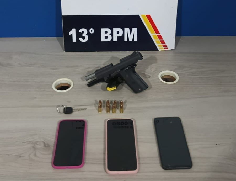 Polícia Militar prende dupla de faccionados e impede execução em Lucas do Rio Verde