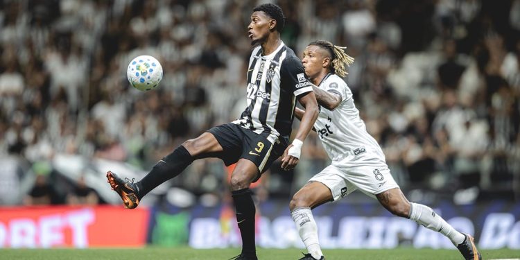 Atlético-MG cede empate ao Botafogo nos acréscimos na Arena MRV