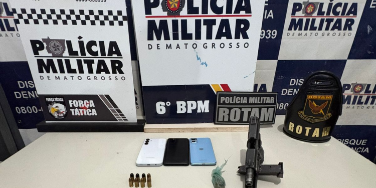 Polícia Militar prende dois faccionados em flagrante após homicídio em Cáceres