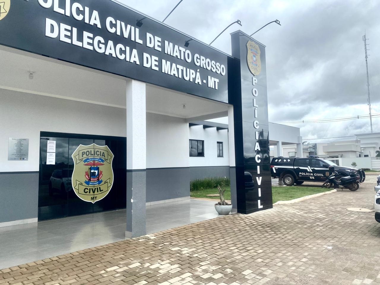 Polícia Civil prende suspeito de estupro em Matupá