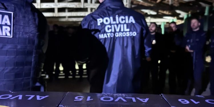 Polícia Civil mira grupo criminoso envolvido com tráfico de drogas, comércio de armas e apoio logístico ao crime no oeste de MT