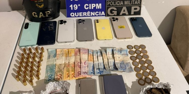 Quatro pessoas são detidas por tráfico de drogas em Querência