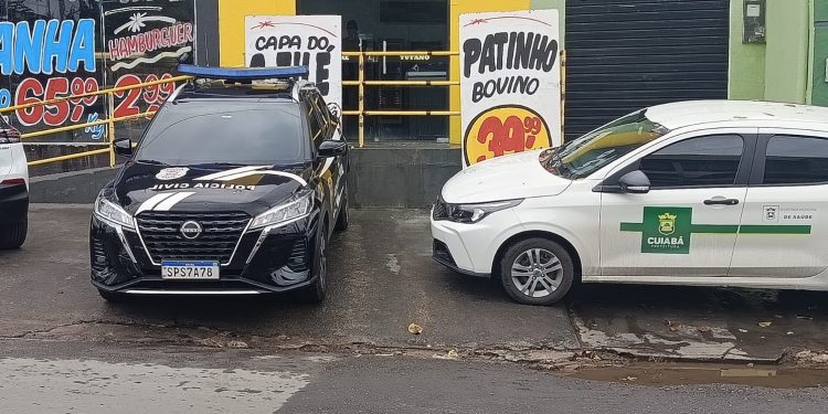 Polícia Civil e Vigilância Sanitária interditam açougue por risco iminente à saúde pública em Cuiabá