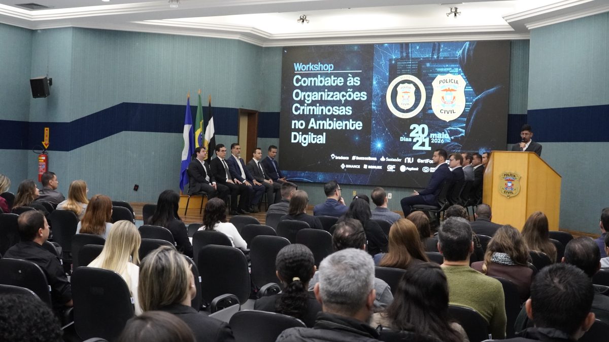 Polícia Civil realiza workshop de combate a organizações criminosas no ambiente digital