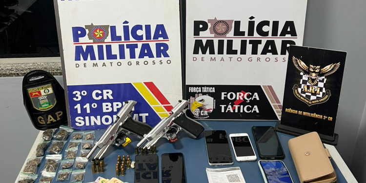 Polícia Militar prende nove criminosos suspeitos de latrocínio contra idoso em Sinop