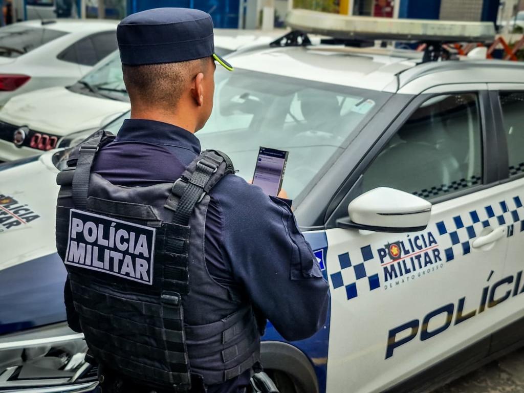 Polícia Militar prende homem suspeito de agredir companheira em Cuiabá