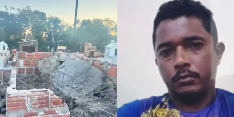 Homem morre enquanto construía túmulo do próprio pai em cemitério de MT