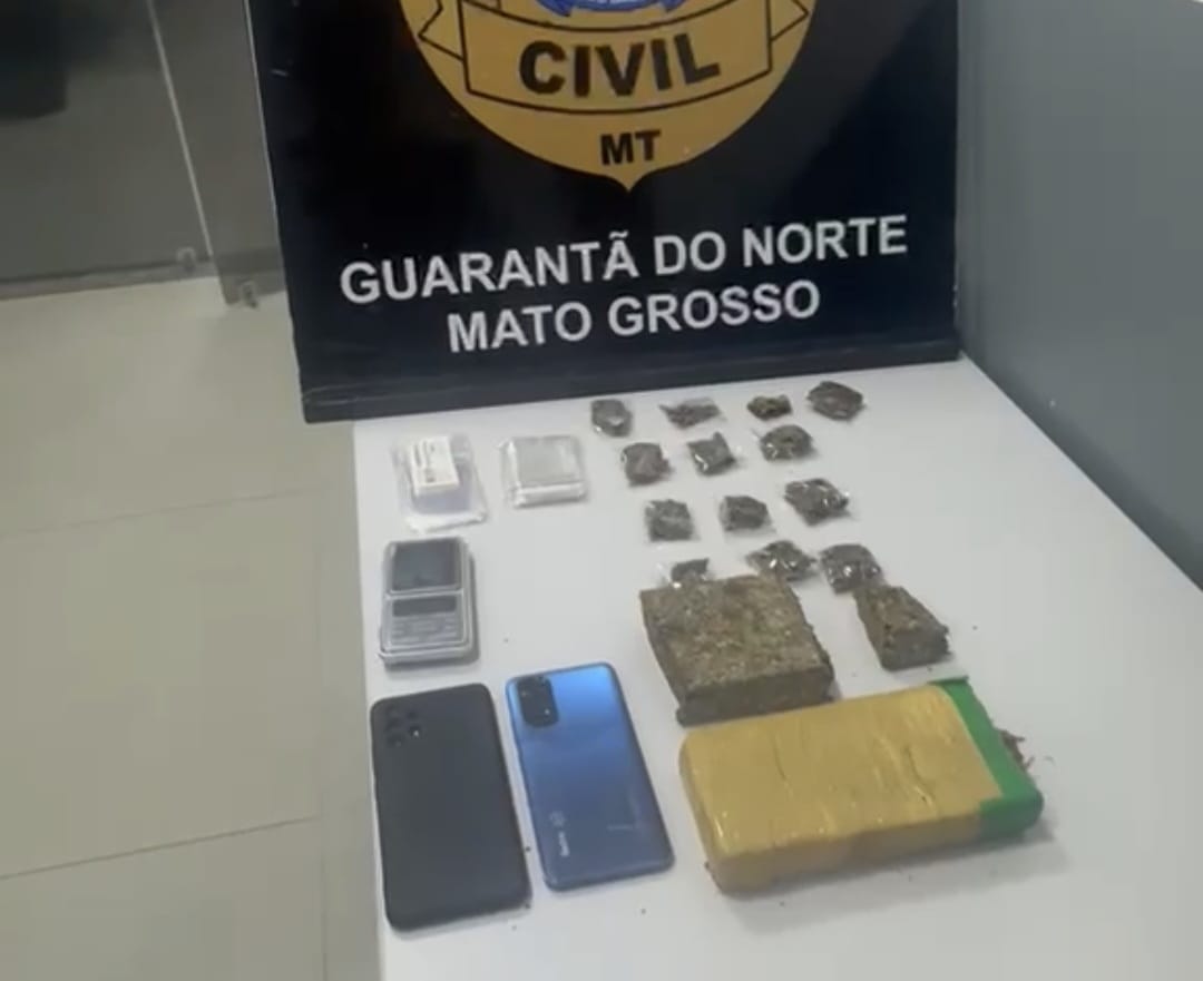 Polícia Civil realiza operação para desarticular facção criminosa responsável pelo tráfico em Guarantã do Norte