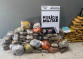 Força Tática conduz três pessoas e apreende 169 tabletes de maconha em Várzea Grande