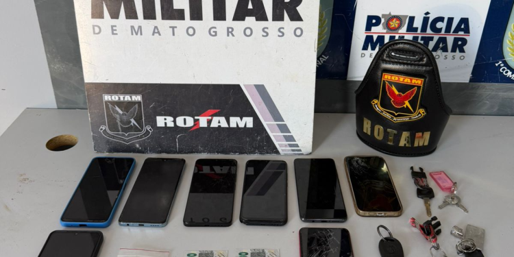 Rotam desarticula rede de estelionato e conduz quatro suspeitos em Cuiabá