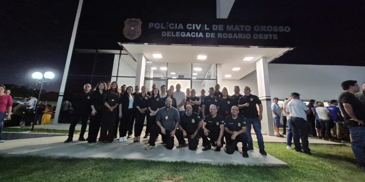 Governo de Mato Grosso entrega nova Delegacia de Polícia de Rosário Oeste